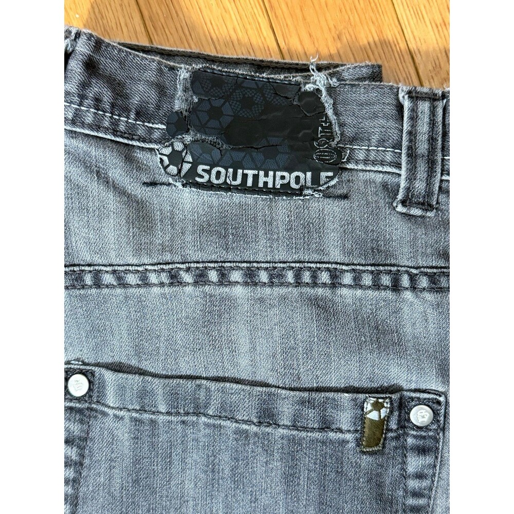 SouthPole Distressed Jeans 4180 Gray Size 30‎